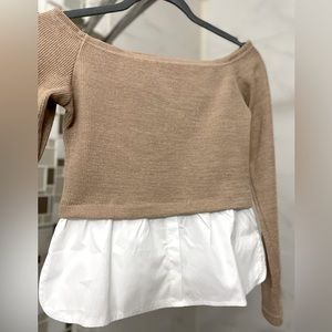 Off the shoulder top